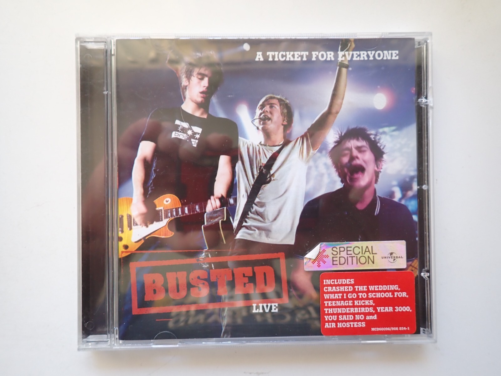 BUSTED - A TICKET FOR EVERYONE / LIVE NM CD 2004 EU | eBay