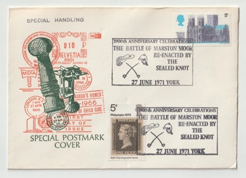 27/6/1971 UK GB Cover - The Battle of Marston Moor Re-Enacted by Sealed Knot