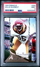 1994 PINNACLE #200 WILLIE MCGINEST PSA 9