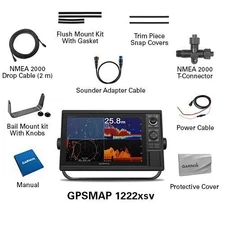 Garmin GPSMAP 1222xsv 12-inch Chartplotter Sonar Combo 010-01741-02