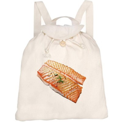 Canvas Rucksack / Backpack ''Cooked Salmon'' (RK00047476)