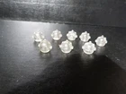 1950s VTG HTF MARX Tom Corbett's Space Academy clear 8 astronaut helmet lot orig