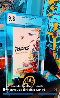 Marvel Rivals Netease Comics Variant Lot + SDCC 24  Art Book CGC 9.8