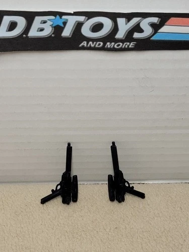 Vintage GI Joe Xamot Tomax Crimson Pistol Gun Part LOT ARAH 1985 - COMPLETE SET