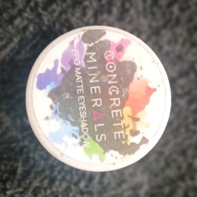 Concrete Minerals Jet Matte Loose Powder Single Eyeshadow