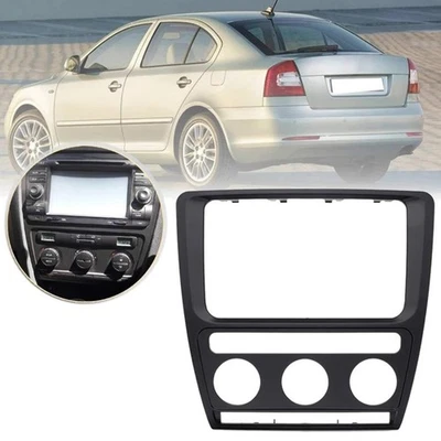 Für 2 DIN Verkleidungen Autoradio Blende Rahmen Fahrzeug Individualisierung ABS - Bild 1 von 4