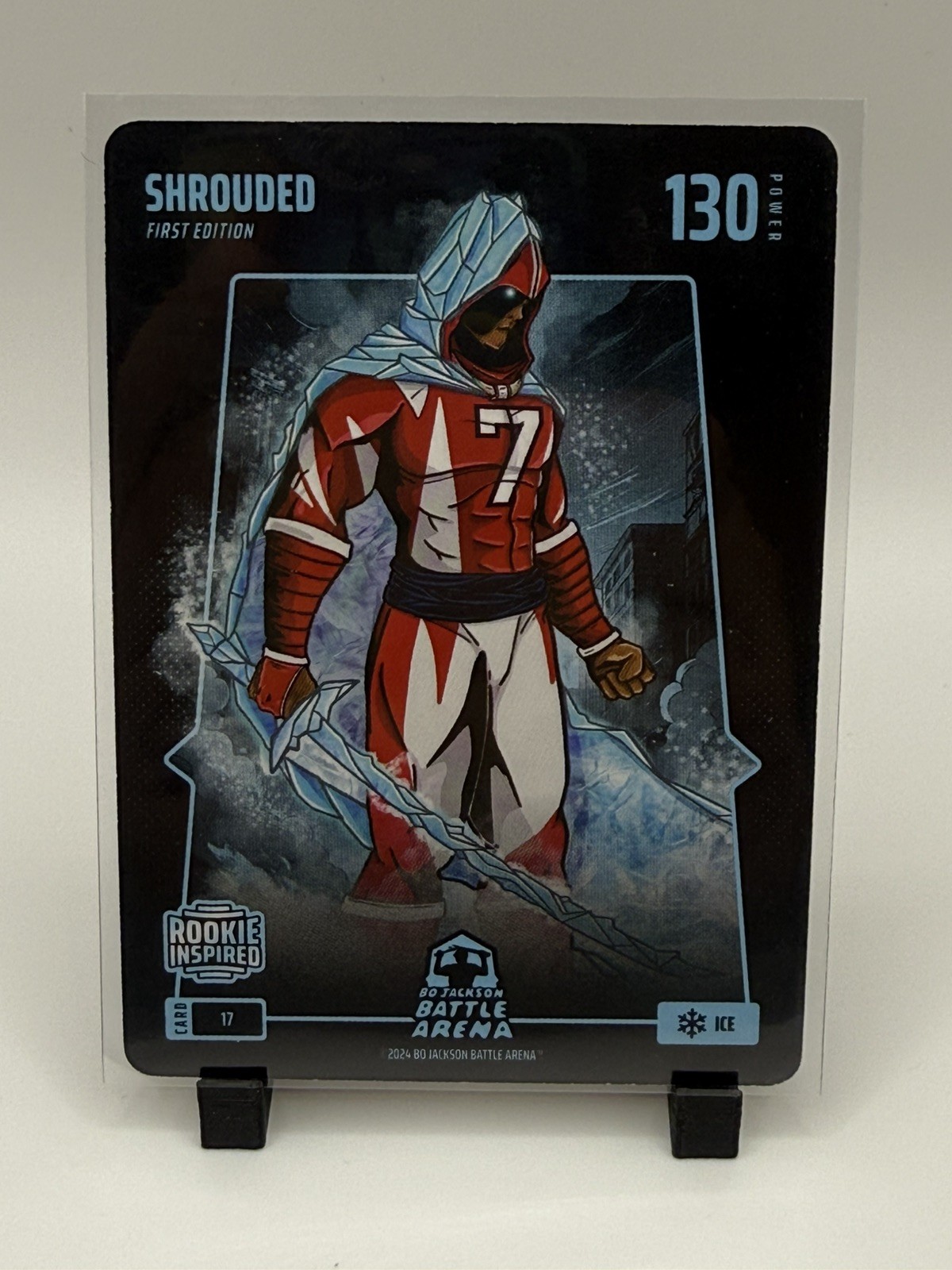 2024 Bo Jackson Battle Arena Shrouded Ice First Edition Rookie Cj Stroud Texans