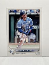 2022 Topps Update Series - Bobby Witt Jr. #US100 RC Kansas City Royals Rookie