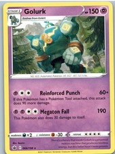 Golurk 066/198 Rare Chilling Reign Pokemon Near Mint