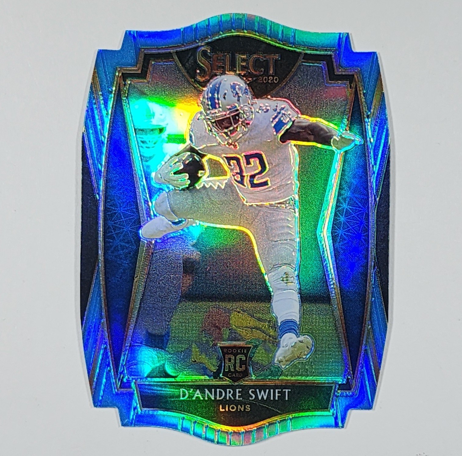 🔥 2020 SELECT D'ANDRE SWIFT CHICAGO BEARS RATED ROOKIE RC #151 PREMIER LEVEL 🔥