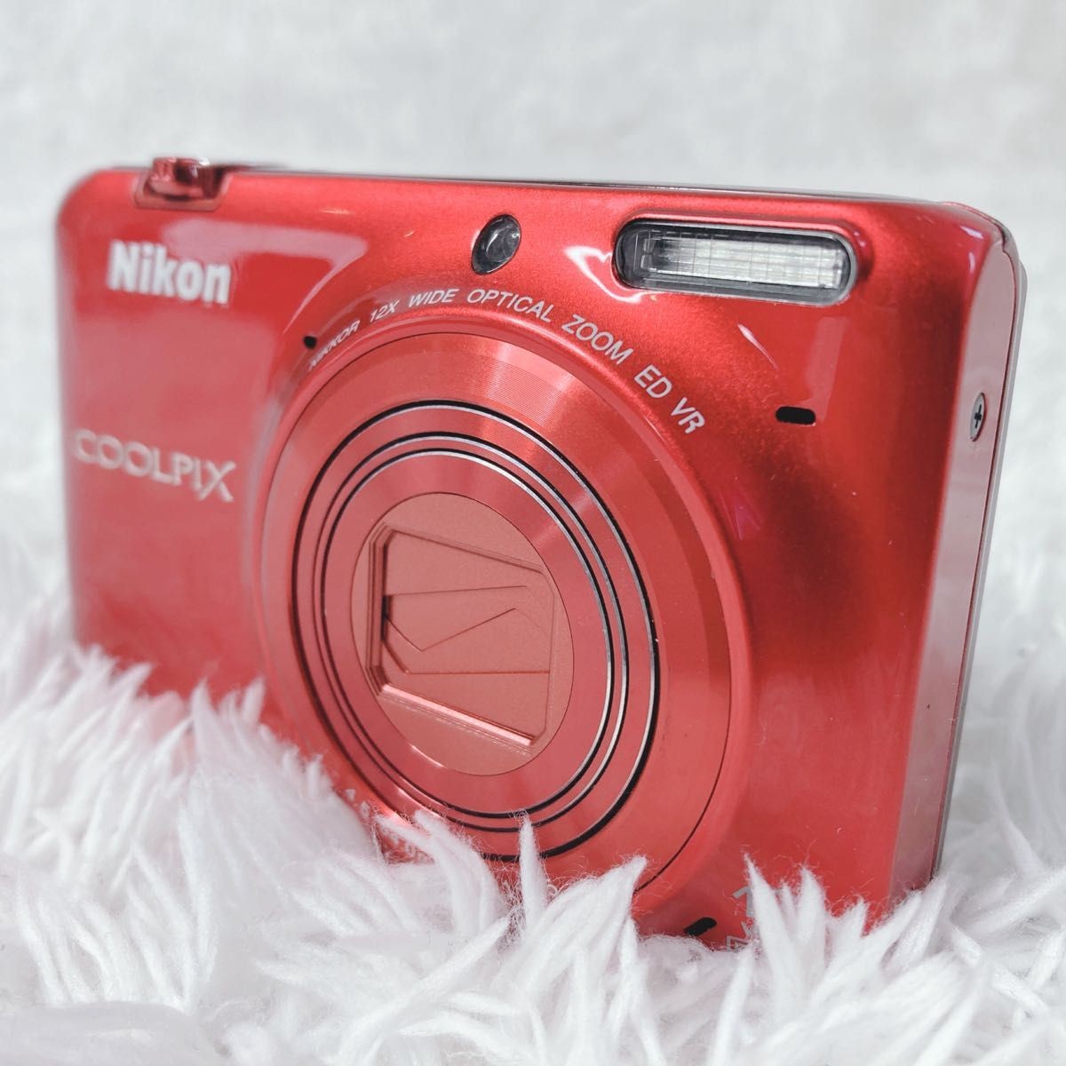 Nikon COOLPIX S6500 16.0MP Digital Camera - Red for sale online | eBay