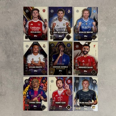 Topps Match Attax EXTRA 25/26 BUILD A BALLER Complete Full Set All 9 BAB Cards