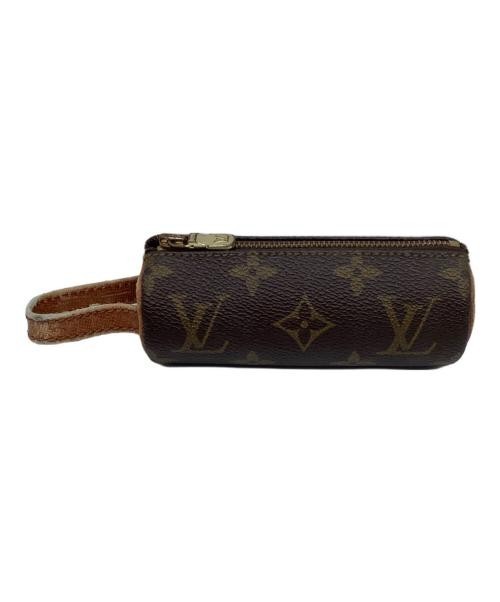 Louis Vuitton Monogram Golf Ball Holder Pouch Case Vintage M58249