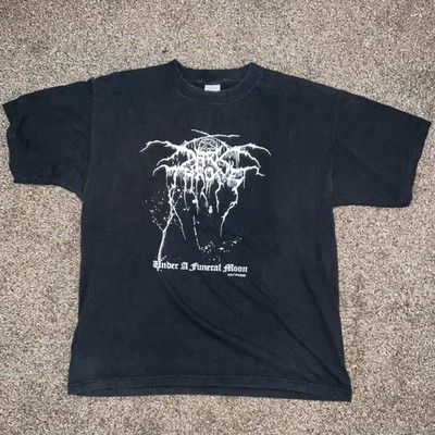 Darkthrone  Under a Funeral Moon  1995 VINTAGE T-shirt XL