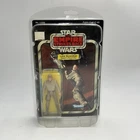 Vintage Star Wars Luke Skywalker action figure on custom card back Collectible
