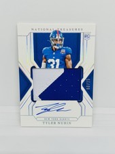 TYLER NUBIN Rookie 2024 National Treasures Patch Auto Holo Silver /25 Giants RPA