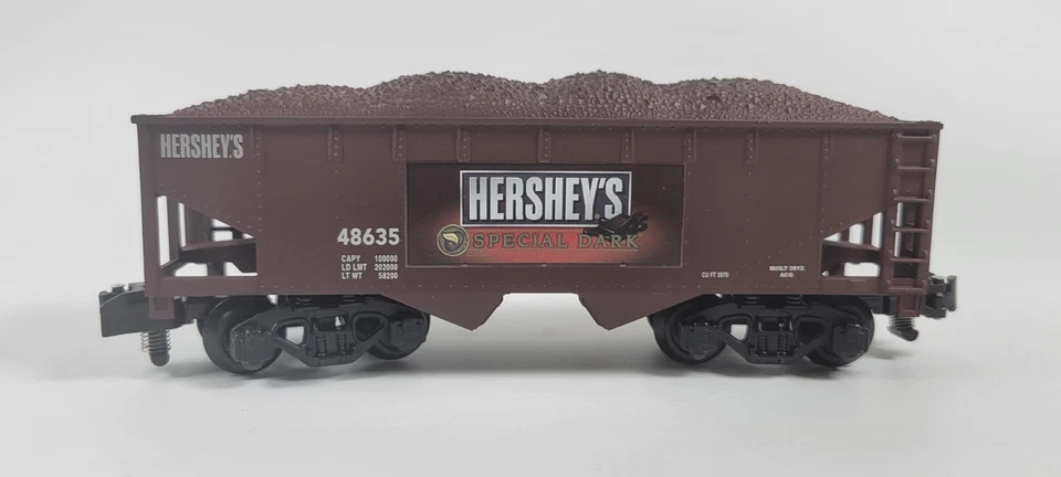 S-Gauge American Flyer Hershey's Special Dark Chocolate 6-48635 Hopper - NIB - Image 3 of 4