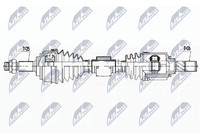 NTY Antriebswelle NPW-NS-138 FüR Nissan Micra 4 K13K K13KK DIG