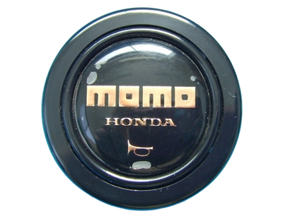 MOMO HONDA Horn Button Black Gold JDM Civic NSX S2000 Accord EG6