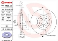 Brembo Bremsscheiben Ø278 + BelÄGe Vorne & Hinten FÜR Alfa Romeo Giulietta 940X