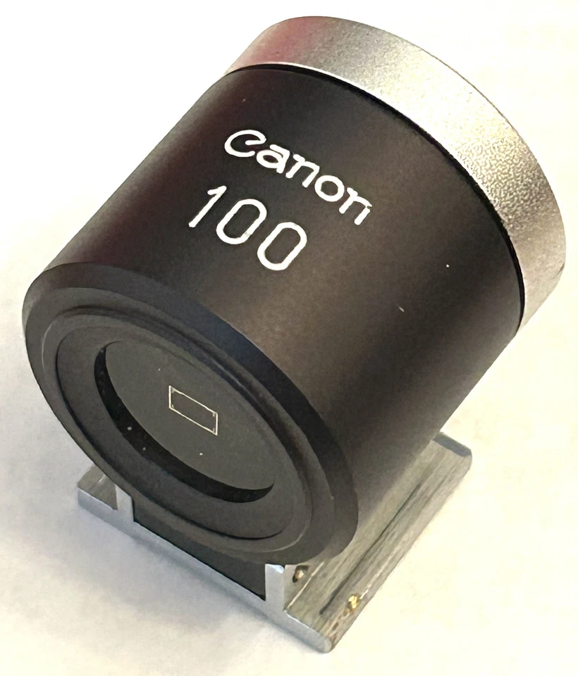 Canon 100mm Bright Line Viewfinder Light Used Perfect  Optic - Image 2 of 4