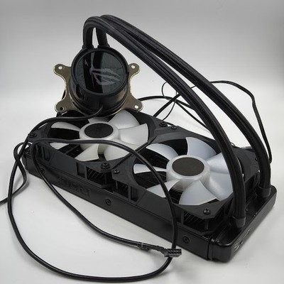 ASUS ROG Strix LC III 240 CPU Cooler - Working