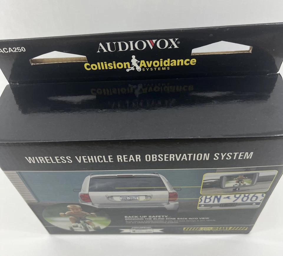 Audiovox 2.5” Wireless Vehicle Rear Observation System Backup System ACA250 New - Image 2 of 4