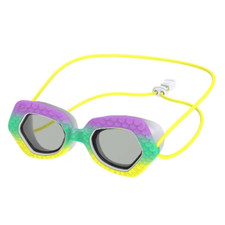 Speedo Kids' Sunny Vibes Swim Goggles - Multi Mermaid Scales: Ages 3-6,