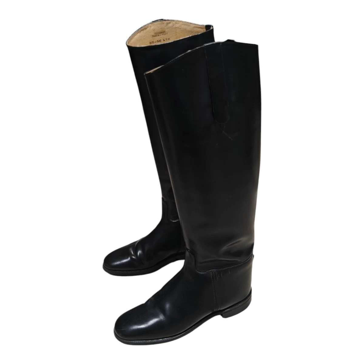 Bottes D'Équitation Marlborough – Cuir Femme, 7.5 C, Fabriquées Angleterre (Occasion)