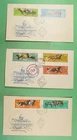 DR WHO 1961 HUNGARY 3 FDC HORSE RACE COMBO R52352
