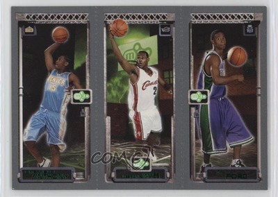 2003-04 Topps Rookie Matrix Carmelo Anthony LeBron James TJ Ford HOF 1r1p