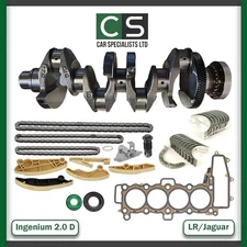 LAND ROVER JAGUAR 204DTA 2.0D INGENIUM FORGED CRANKSHAFT HEAD GASKET REBUILD KIT