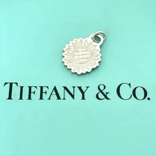 AUTHENTIC Tiffany & Co Charm- “Go Women” Rare Sunflower Charm – 2020