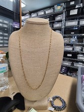 Vintage Napier Goldtone Necklace 30"