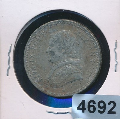 VATICAN -50 BIO MEDAL - ZINC #4692