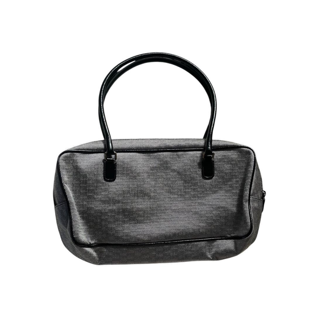 miu miu Archive Hand bag Ribbon Shoulder Bag Gray Vintage miu miu Archive Hand bag Ribbon Shoulder Bag Gray Vintage