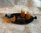 Vintage Barbie Tray and accessories