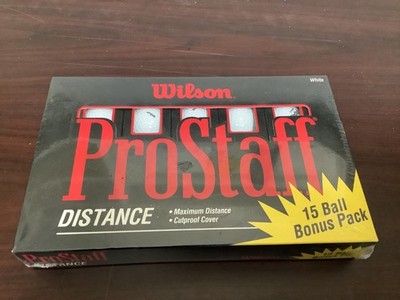 New 15 Bonus Pack Wilson Pro Staff Distance Golf Balls High Launch Max Flight