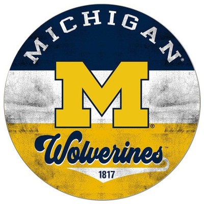 Michigan Wolverines Sticker NCAA Football Die Cut Laminated
