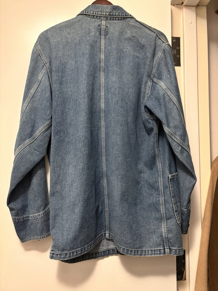 Chaqueta LEE 91-J de Colección Larga L Tareas Chaqueta Años 50 Hecha en Unión Foto 3 de 3