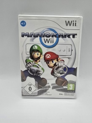 Nintendo Wii Mario Kart - Brandneu Factory Sealed - Sehr Selten