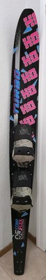 Vintage Ho Turbo 67  Competition Slalom Ski 9.5 Comp Flex Competition w Bag NICE