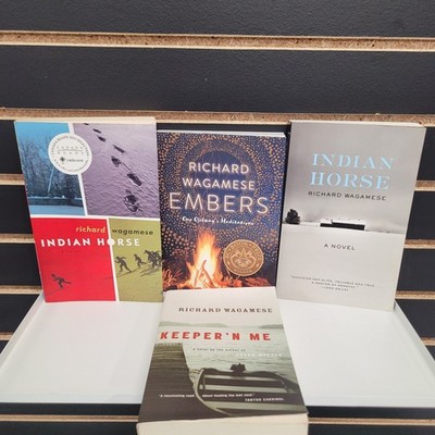 Richard Wagamese BOOK LOT OF 4 Indian Horse, Keeper N Me, Embers