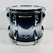 Remo Masteredge Tom Drum Acousticon R blau schwarz 10” x 10”