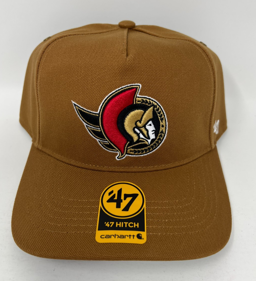 Ottawa Senators Carhartt '47 Brand NHL Hitch Snapback Brown Hat