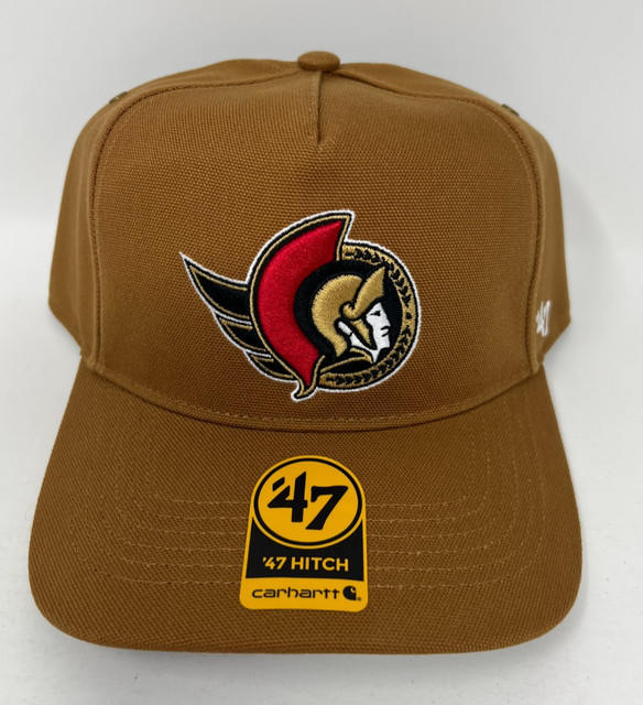 Ottawa Senators Carhartt '47 Brand NHL Hitch Snapback Brown Hat