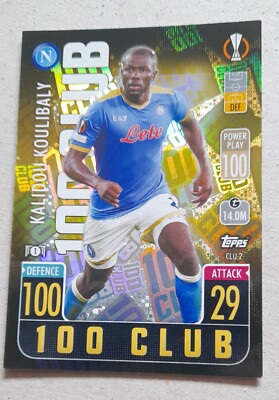 MATCH ATTAX EXTRA C/L 2021/22 KALIDOU KOULIBALY 100 CLUBKARTE