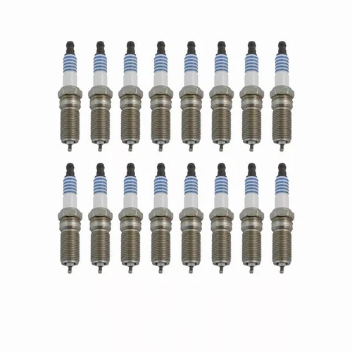 New Set Of 16 SP526 SP526X CYFS12FP Ford Motorcraft Double Platinum Spark Plug - Picture 4 of 7