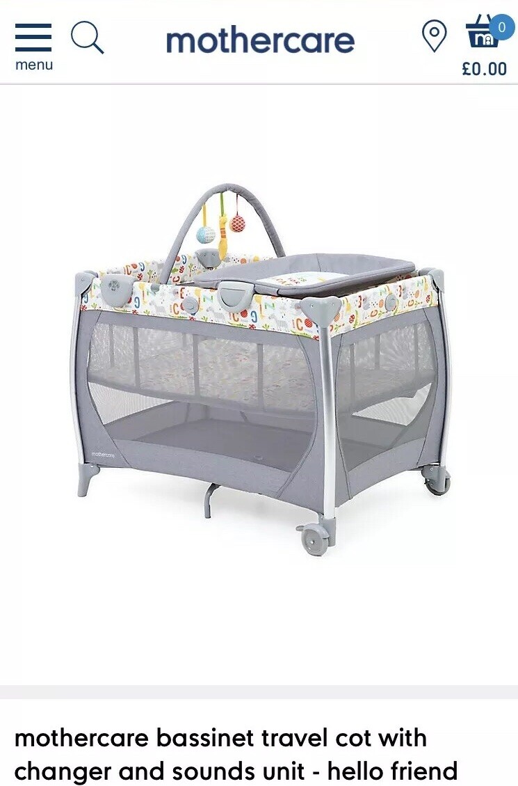 mothercare cot changer