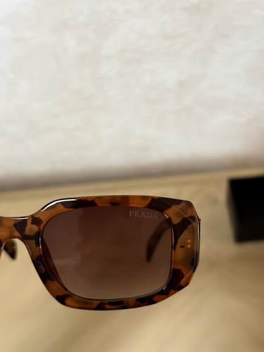 *New* Prada Symbole Honey Tortoise Sunglasses - Picture 6 of 8